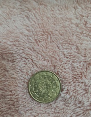 Moneda 20 céntimos euro Portugal 2002