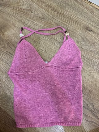 Top Bershka Rosa Talla XS