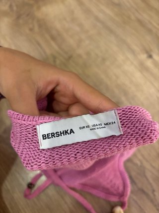Top Bershka Rosa Talla XS