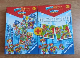 Puzzle y Juego de Memoria Super Things
