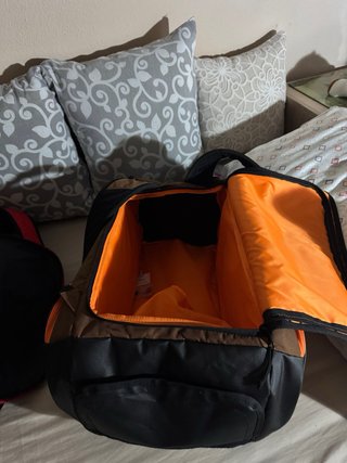 Paletero Adidas Marrón Naranja