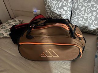 Paletero Adidas Marrón Naranja