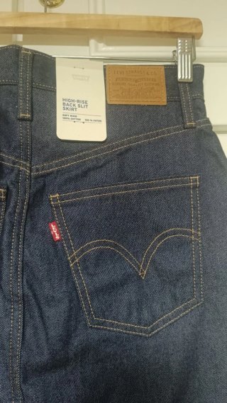 Falda Levi's Talla 34 Vaquera Midi