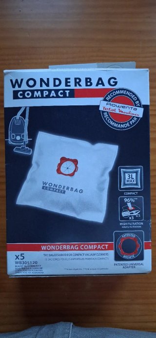 Wonderbag Compact WB305120 - 5 Bolsas Aspiradora