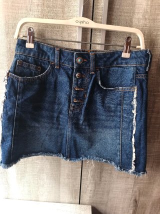 Falda vaquera Zara