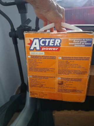 Esmeriladora de banco Acter Power