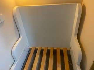 Cama extensible + colchón IKEA Busunge