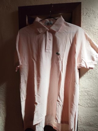 Polo Lacoste Vintage Rosa
