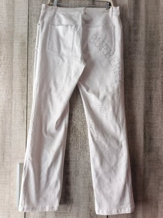 Pantalones vaqueros blancos Burberry