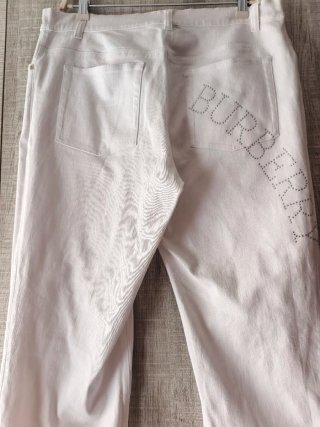 Pantalones vaqueros blancos Burberry