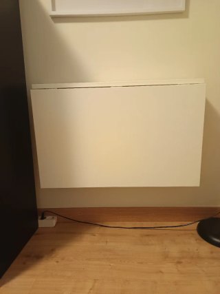 Tavolo pieghevole IKEA NORBERG bianco