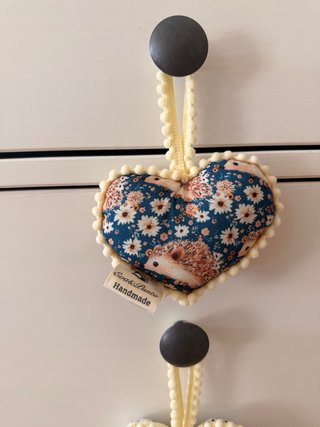 Colgantes de tela hechos a mano Eva&Punto - Pack 2