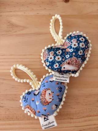 Colgantes de tela hechos a mano Eva&Punto - Pack 2