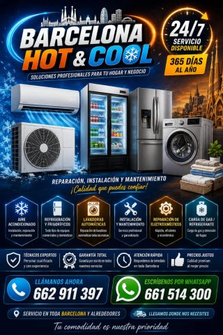 mantenimiento del aire acondicionado y refrigerado