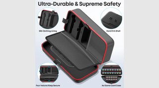 Funda transporte Nintendo Switch 2/OLED/Original
