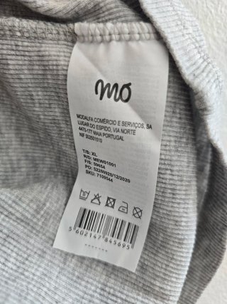Top Modalfa Cinza