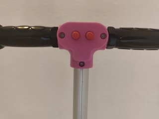 Patin infantil 3 ruedas rosa