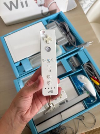 Consola Wii Blanca + 3 Juegos