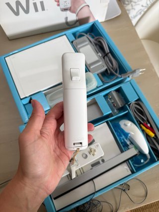 Consola Wii Blanca + 3 Juegos