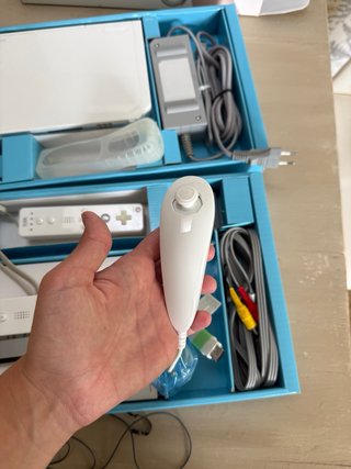 Consola Wii Blanca + 3 Juegos