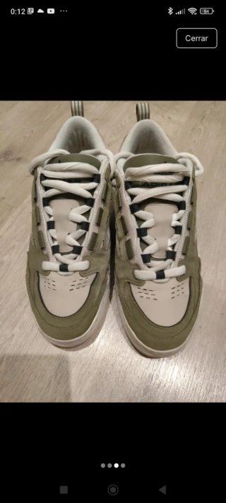 Zapatillas Adidas Adi 2000 verdes y blancas