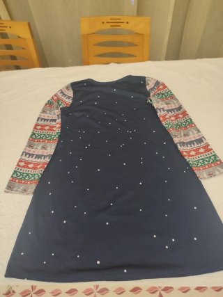 Vestido Navideño Niña Talla 12 años