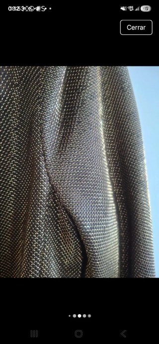 Chaqueta Zara L/40/12 dorada y verde