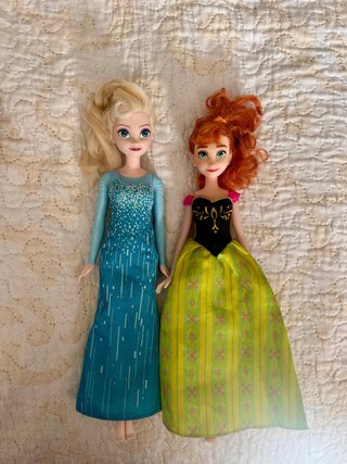 Muñecas Elsa y Ana Frozen