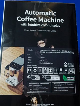 Cafetera Zachvo Virto-F-CM9002 Automática