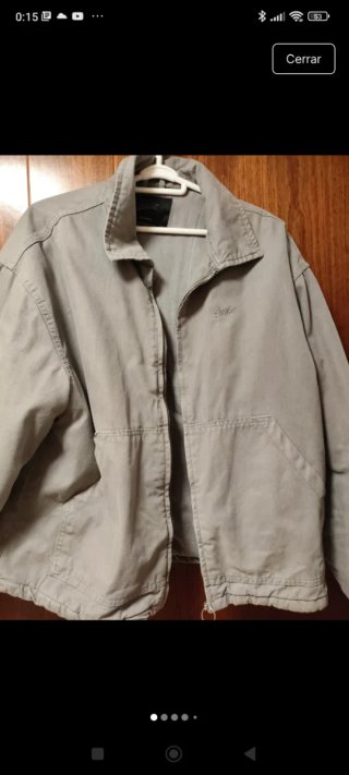 Cazadora Pull&Bear gris