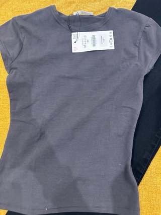 Lote camiseta y pantalón vaquero negro Zara