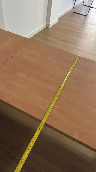 Mesa de oficina esquinera L 180x180 cm