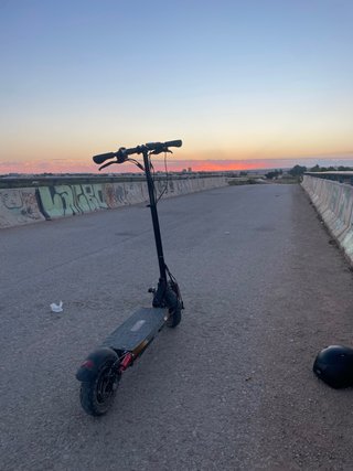 Patinete eléctrico negro 3600w