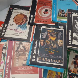 Carátulas antiguas de películas