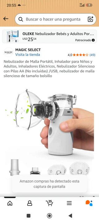 Nebulizador de Malla Portátil iMDK