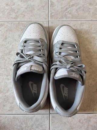Nike Dunk Low Grigie/Bianche 38.5
