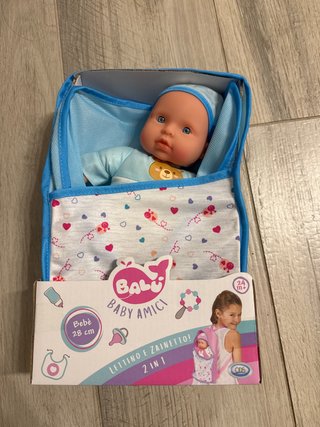 Balù Baby Amici Lettino e Zainetto 2 in 1