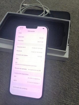 iPhone 13 Pro Max 256 GB Azul/Plata