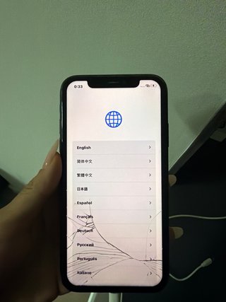 iPhone 11 64GB Negro - Pantalla Rota