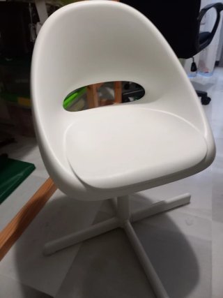 Mesa y Silla Escritorio Ikea Blanca