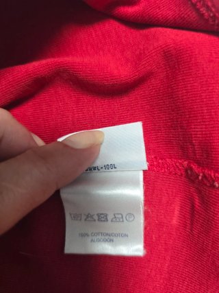 Camiseta Tommy Hilfiger Roja Talla S