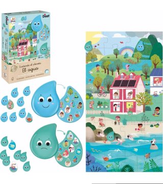 Puzzle Diset Cuidando el Planeta El Agua 32 piezas