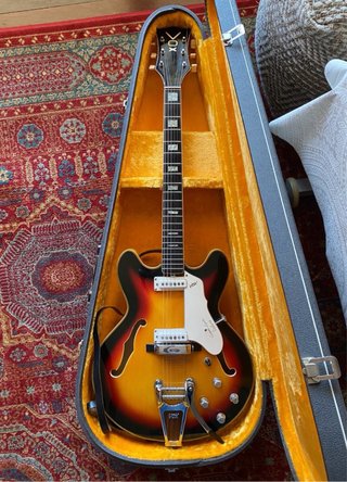Guitarra VOX Super Lynx Deluxe 1966