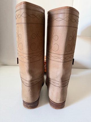 Stivali Valverde del Camino Beige Tg 40