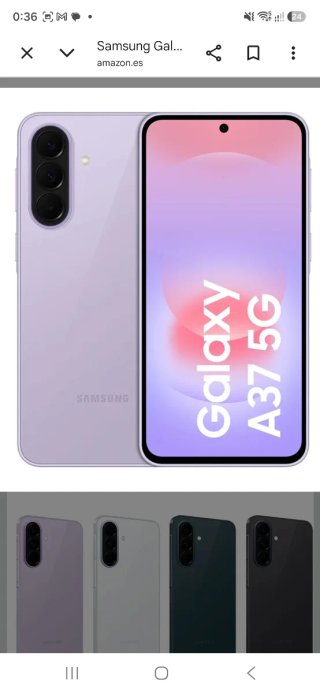 Samsung Galaxy A37 Morado