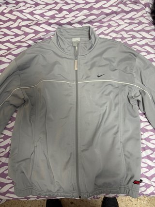 Chaqueta Nike Y2K Vintage Deportiva Gris