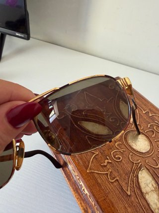 Occhiali Police Vintage Oro Marrone