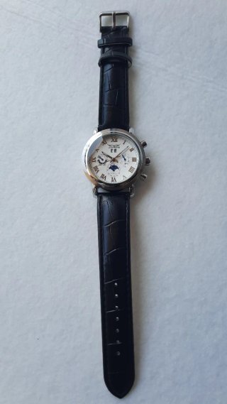 Orologio JARAGAR automatico uomo nero/argento