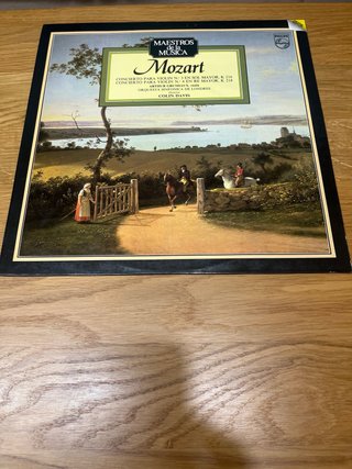 4 Vinilos Mozart Maestros de la Música