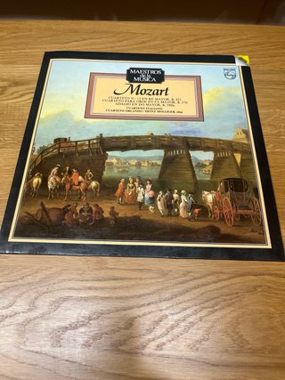 4 Vinilos Mozart Maestros de la Música